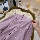 Vabaaja vest pikkade varrukate ja spitsikaelusega