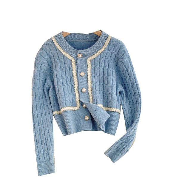 Ümara kaelusega ja nööpidega vabaaja naistevest – mitut värvi