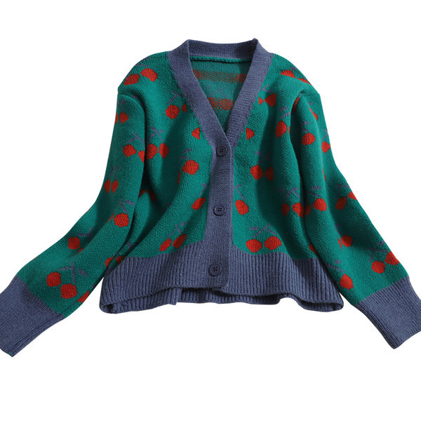 Vesta casual dama cu maneci lungi si decolteu spitz - doua culori