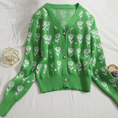 Uus mudel naiste kootud vest spits-kaelusega - kolme värvi