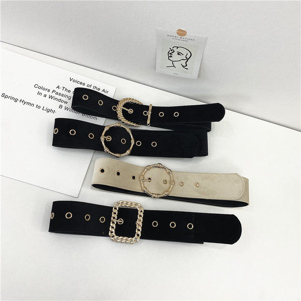 Naiste igapäevane metallist pandlaga vöö