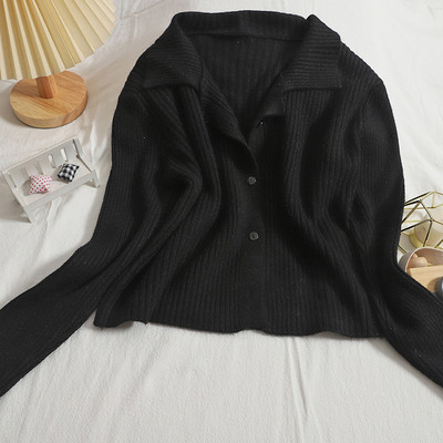 Casual γυναικεία ζακέτα με μακριά μανίκια - διάφορα χρώματα