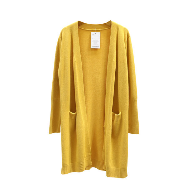 Uus mudel pikk vest taskutega ilma kinnituseta