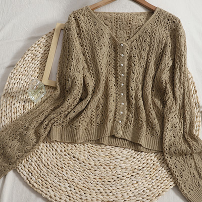 Νέο μοντέλο γυναικεία ζακέτα με λαιμόκοψη spitz - αρκετά χρώματα