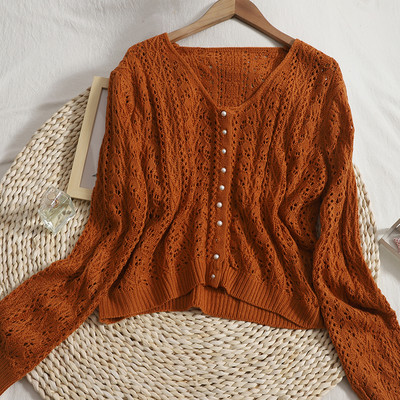 Νέο μοντέλο γυναικεία ζακέτα με λαιμόκοψη spitz - αρκετά χρώματα