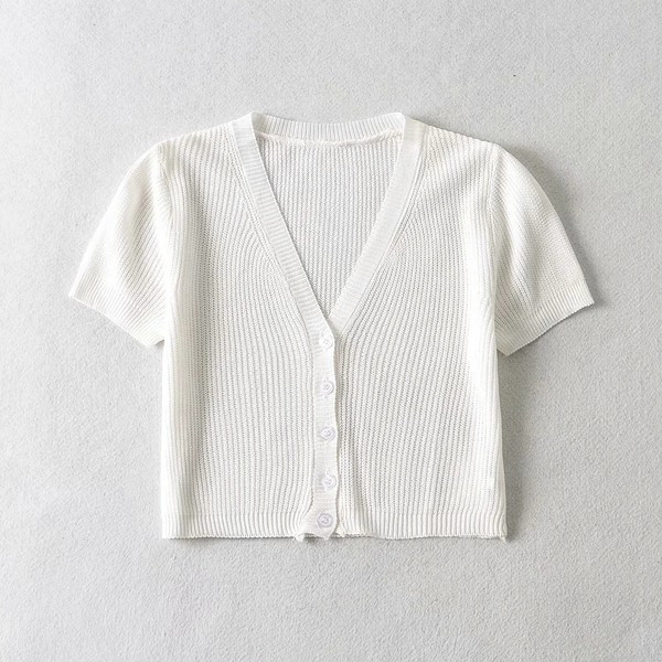 Vestă subțire din catifea cu nasturi