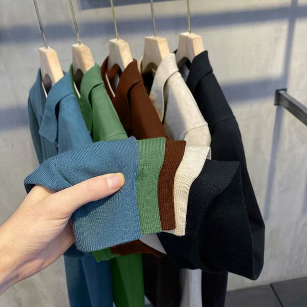 Moodne meeste nööpidega vest tavaline mudel