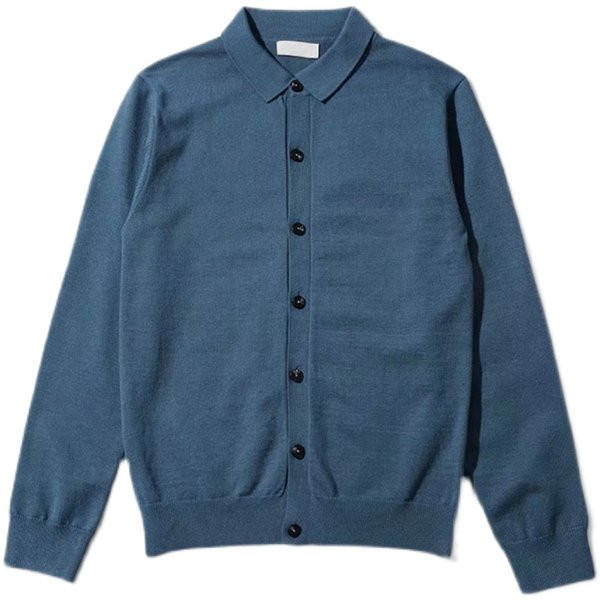 Moodne meeste nööpidega vest tavaline mudel