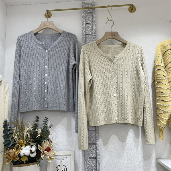 Alkalmi mellény O-nyakú és hosszú ujjú nők számára