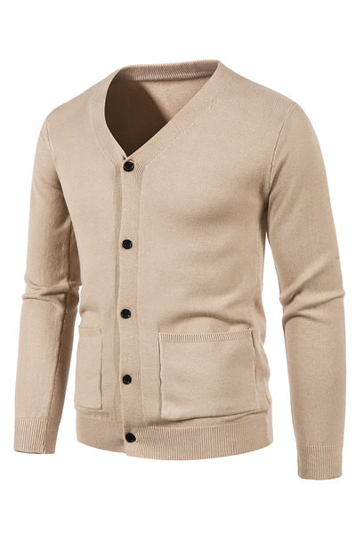 Moodne meeste vest taskute ja nööpidega