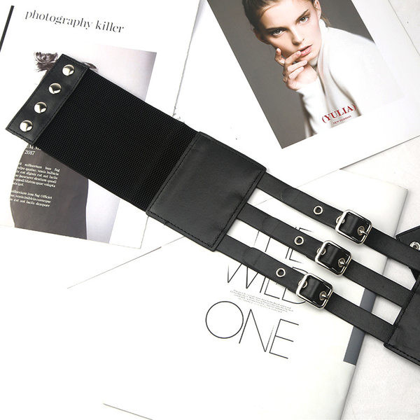 Női bőr öv a derékhoz