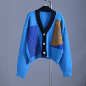 Stiilne kahevärviline spitsikaelusega naistevest