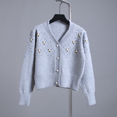 Vesta de dama cu nasturi si pietre