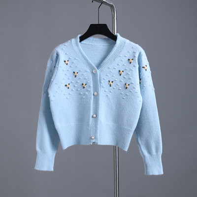 Vesta de dama cu nasturi si pietre