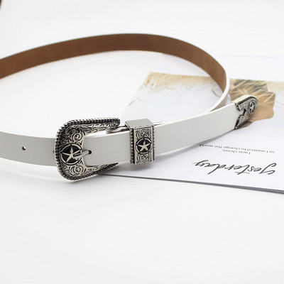 Női bőr öv-retro stílusú