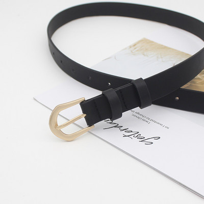 Γυναικεία οικολογική δερμάτινη ζώνη - ρετρό στυλ