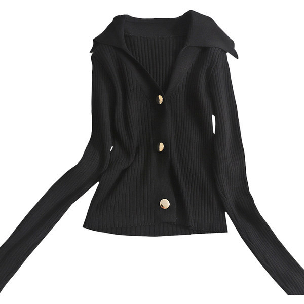 Uut mudelit ümarate nööpidega naiste vabaajavest