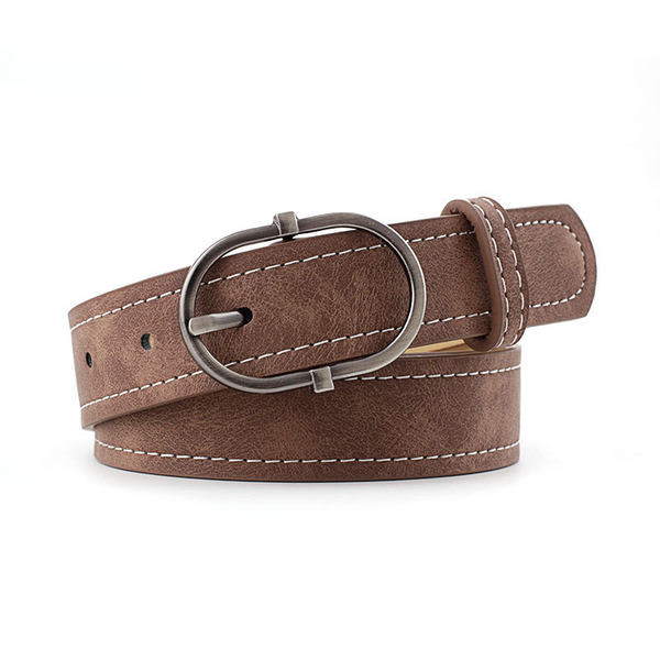 Γυναικεία ρετρό ζώνη με μεταλλική πόρπη