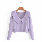 Vesta scurta cu guler