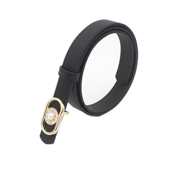 Curea de dama din piele cu perle