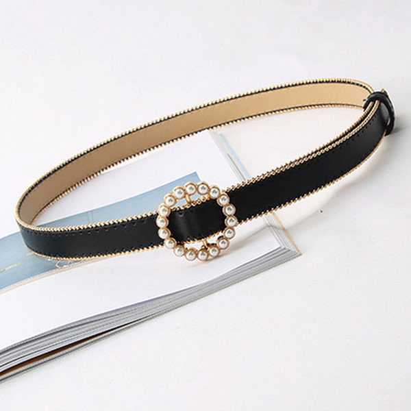 Igapäevane pärlitega nahast vöö