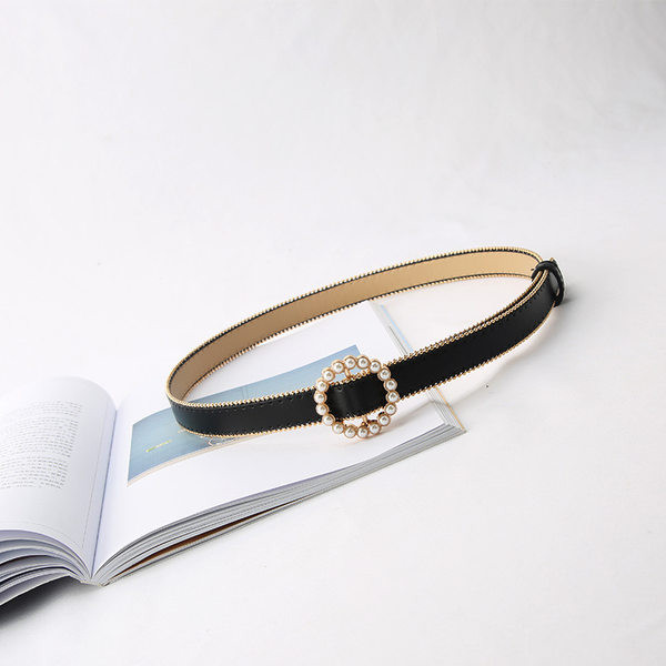 Igapäevane pärlitega nahast vöö