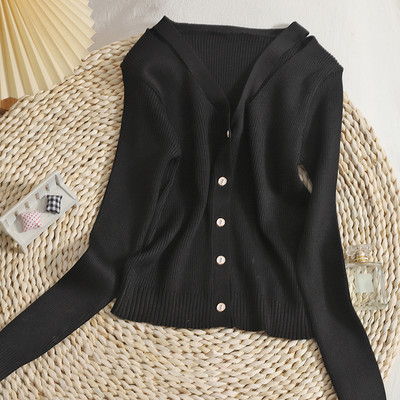 Vabaaja naiste vest V-kaelusega - mitmes värvitoonis