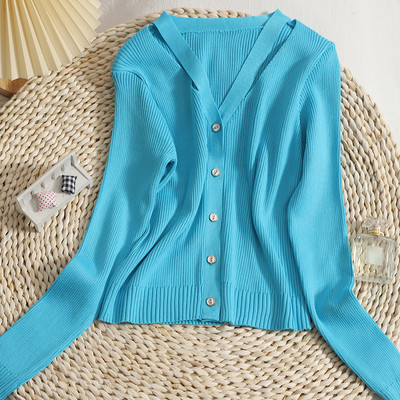 Vabaaja naiste vest V-kaelusega - mitmes värvitoonis