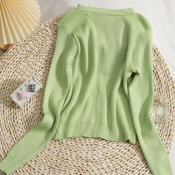 Vabaaja naiste vest V-kaelusega - mitmes värvitoonis