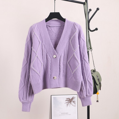 Sügiseks sobiv naiste kootud vest