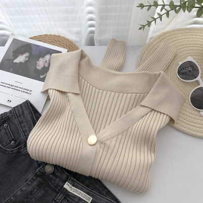 Cardigan damă din catifea cu nasturi