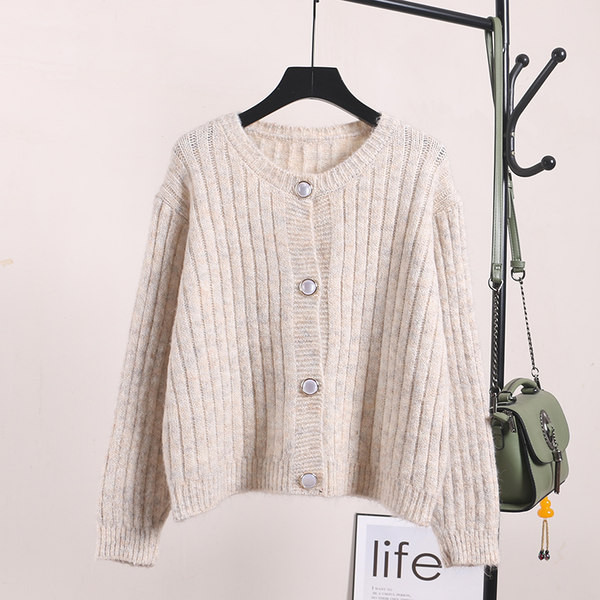 Vesta moderna de dama cu nasturi si maneci lungi