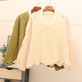 Vesta moderna de dama cu nasturi