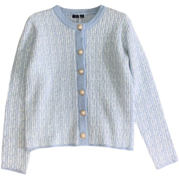 Vabaaja naiste vest metallist nööpide ja pikkade varrukatega