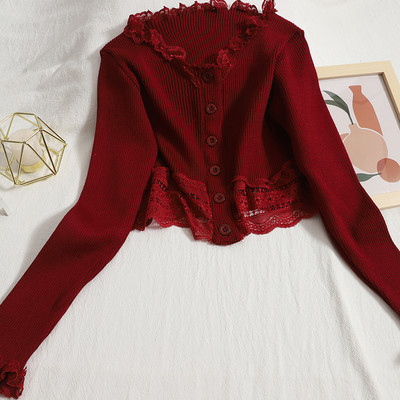 Moodne naiste vest mitmes värvitoonis ovaalse kaelusega