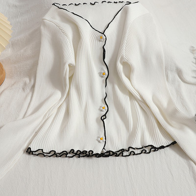 Mitmes värvitoonis vabaaja pikkade varrukatega velvetist vest