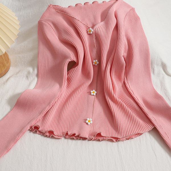 Mitmes värvitoonis vabaaja pikkade varrukatega velvetist vest