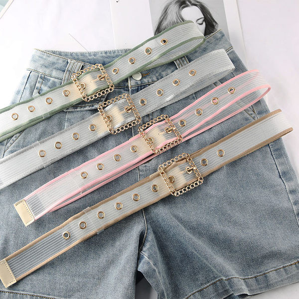 Cureaua de dama zilnica cu catarama metalica