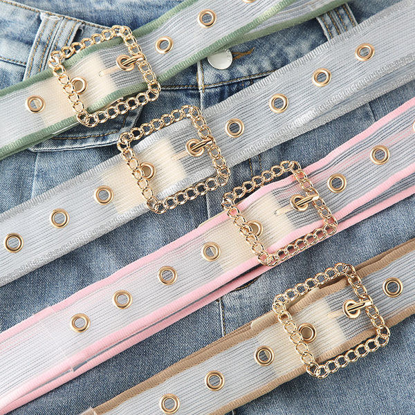 Cureaua de dama zilnica cu catarama metalica