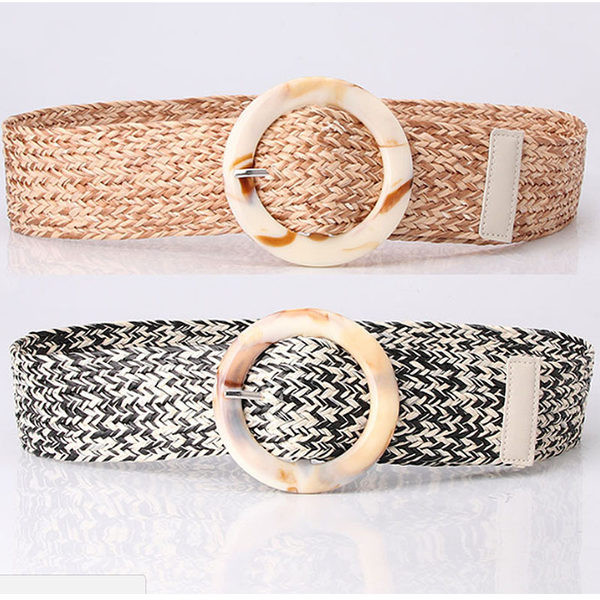 Curea zilnică cu cataramă rotundă