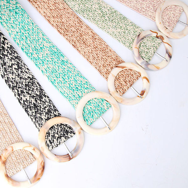 Curea zilnică cu cataramă rotundă