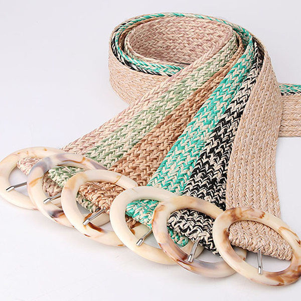 Curea zilnică cu cataramă rotundă