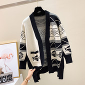 Pikk naiste vest ilma kinnituseta