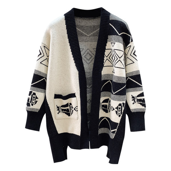 Pikk naiste vest ilma kinnituseta