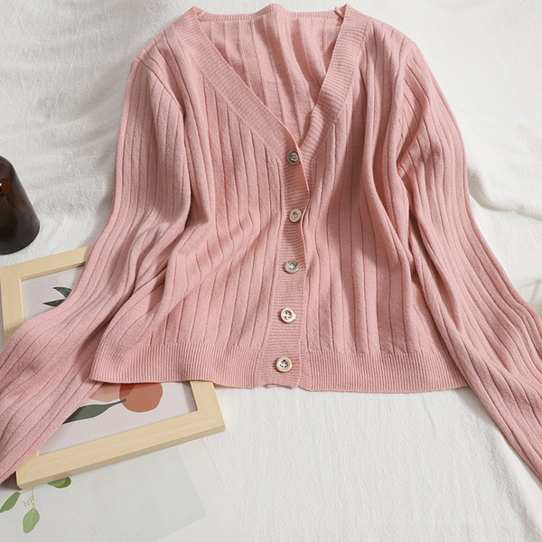 Mitmes värvitoonis spitsikaelusega vabaaja vest naistele