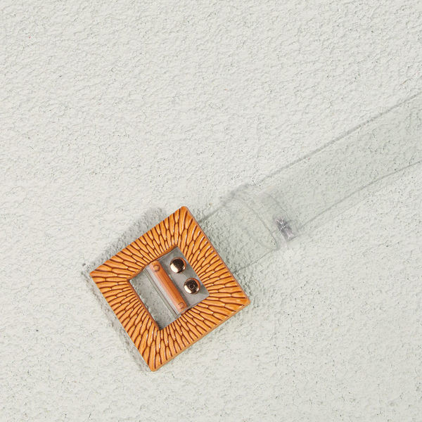 Läbipaistev pandlaga naiste vöö