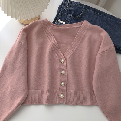 Naiste vest pärlite ja spitsikaelusega