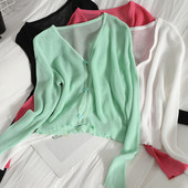 Uus mudel spits-kaelusega naistevest - mitmes värvitoonis