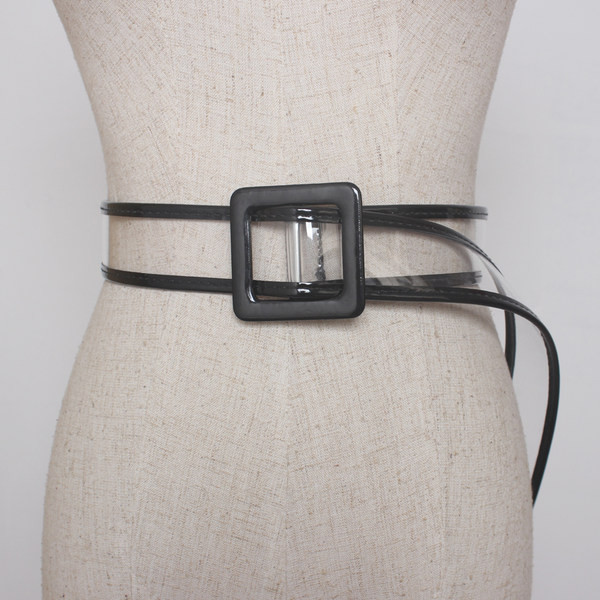 Naiste läbipaistev pandlaga vöö