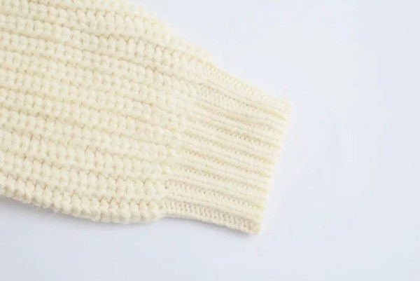 Μακρύ πλεκτή ζακέτα με ζώνη στη μέση